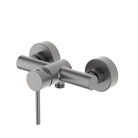 Смеситель для душа Aquatek Европа AQ1360BGM черный хром латунь