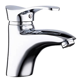 Смеситель для умывальника (раковины) Frap H01 F1001 хром латунь Водяной