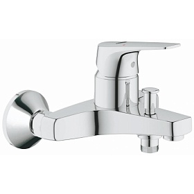 Смеситель для ванны/душа (короткий излив) Grohe BauFlow 23756000 хром латунь