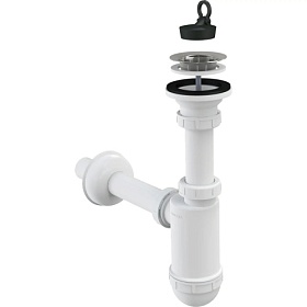 Сифон для раковины вып. 1 1/4" х 32 Alca Drain A411