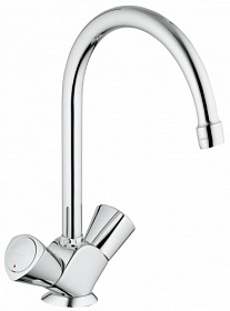 Смеситель для кухни (мойки) Grohe Costa S 31819001 хром латунь Водяной