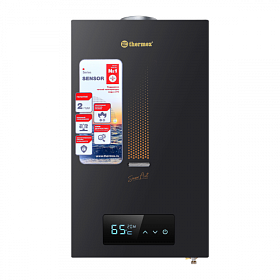 Водонагреватель Thermex S 20 MD (Art Black) газовый проточный