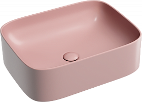 Раковина (умывальник) Ceramica Nova Element 50 розовая накладная (чаша на столешницу) CN6052MP