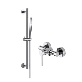 Смеситель для душа Aquatek Европа AQ1332CR хром латунь Водяной