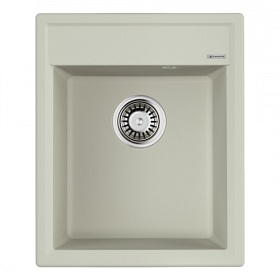 Мойка для кухни Omoikiri Daisen 42-PA 4993602 прямоуг. 42х51 глуб. 20см (толщ.10мм) вып. 3 1/2" (врезная) пастила
