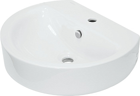 Раковина (умывальник) Sanita Luxe Best 55 подвесная WB.PD/Best/55-C/WHT.G/S1
