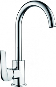 Смеситель для кухни (мойки) Ledeme H58 L4058 хром латунь Водяной