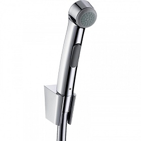 Лейка гигиеническая с держателем и шлангом Hansgrohe 1jet 32128000 хром