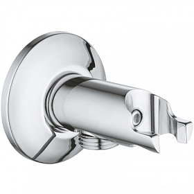 Шланговое подключение для душа с держателем для лейки Grohe Sena 26333000 латунь хром хром