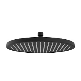 Лейка верхнего душа Iddis Esper ESP25BRi64 d254 мм 1-реж. чёрная круглая
