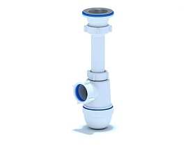 Сифон для мойки вып. 1 1/2" х 40 АНИ Пласт C0100