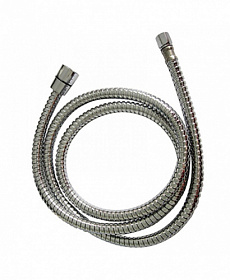 Шланг для душа 250 см 1/2"-F(М12) Lemark LE8052S нерж. сталь для лейки смесителя на борт ванны хром