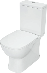 Унитаз-компакт напольный Sanita Luxe Quadro сид.дюр. микролифт WC.CC/Quadro/2-SlimDM/WHT.G/S1