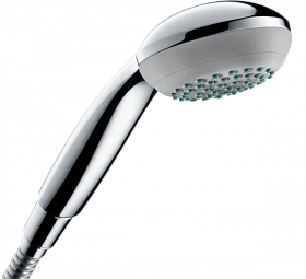 Лейка для душа Hansgrohe Crometta 85 1jet 1 реж. d85 мм 28585000 серая/хром круглая