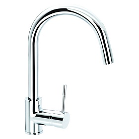 Смеситель для кухни (мойки) TopZero WellInox WIX 203 CR хром латунь