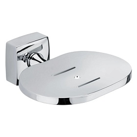 Держатель для мыла металл. Fixsen Kvadro FX-61308A хром Водяной