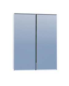 Зеркало-шкаф Vigo Grand 55 белое zsh.GRA.55