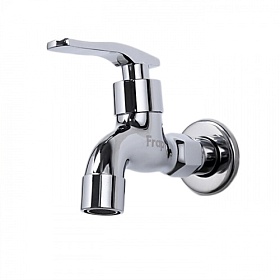 Кран водоразборный со штуцером 1/2" НР рычаг Frap F521