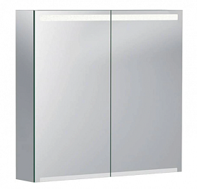 Зеркало-шкаф Geberit Option 75 серое LED подсветка 500.205.00.1
