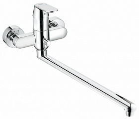 Смеситель универсальный (для ванны и раковины с длинным изливом) Grohe Eurosmart Cosmopolitan 32847000 хром латунь Водяной