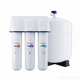 Фильтр под кран питьевой воды 3-х ступ. Аквафор Osmo Pro-050-3-А-М (без крана для чистой воды) см./элем. Pro1-Pro50-ProMg для мягкой и жёсткой воды об Водяной