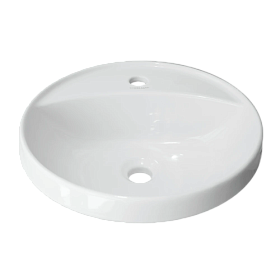 Раковина (умывальник) Sanita Luxe Art Inside 45 встраиваемая сверху WB.IN/Art/43-C/WHT.G/S1 Водяной