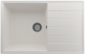 Мойка для кухни Ulgran Quartz Prima 780 Prima 780-01 прямоуг. 78х50 глуб. 18см вып. 3 1/2" (врезная) крыло универсал жасмин
