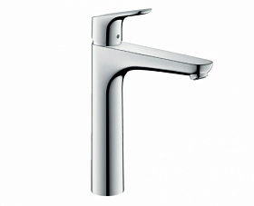 Смеситель для умывальника (раковины) Hansgrohe Focus E2 31608000 хром латунь Водяной