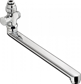 Излив универсальный (для ванны и раковины с длинным изливом) Hansgrohe Metropol 14495000 Водяной