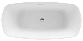 Ванна акрил 170х78 Aquanet Pleasure 00208597 прямоугольная на каркасе с панелью и слив-переливом