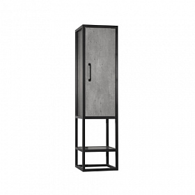 Шкаф-пенал Style Line Лофт 30 подвесной бетон Водяной