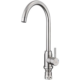 Смеситель для кухни (мойки) Frap F41899-1 нерж.сталь нерж. сталь