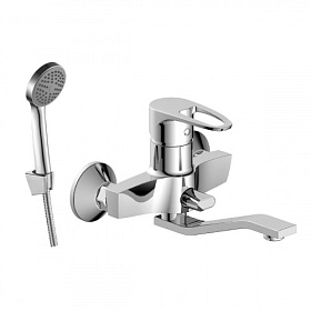 Смеситель для ванны/душа (короткий излив) DecoRoom DR70 DR70044 хром латунь