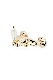 Смеситель для душа Boheme Vogue Crystal 214-CRST золото латунь Водяной