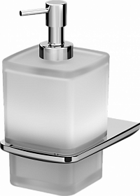 Дозатор жидкого мыла 0,25 л стекло/металл AM.PM Inspire V2.0 A50A36900 хром/белый