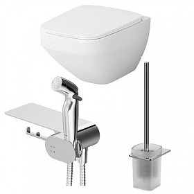 Унитаз подвесной AM.PM Inspire V2.0 безободковый смыв сид.дюр. микролифт CK50H0603W