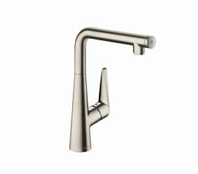 Смеситель для кухни (мойки) Hansgrohe Talis Select M51 72820800 сталь латунь