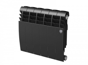 Радиатор биметалл Royal Thermo BiLiner Noir Sable 350 6 секц.