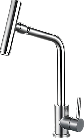 Смеситель для кухни (мойки) Haiba HB304-1 HB73304-1 сатин нерж. сталь