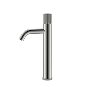 Смеситель для умывальника (раковины) Boheme Stick Nikel Brush Linea 122-NB.3 никель браш латунь