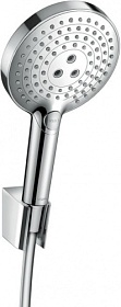 Душевая лейка с шлангом и держателем Hansgrohe Raindance Select E 120 26721000 хром