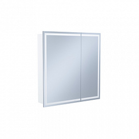 Зеркало-шкаф Iddis Zodiac 80 белое LED подсветка ZOD8000i99 Водяной
