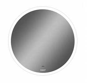 Зеркало Viant Мюнхен 60 белое LED подсветка VMUN60-ZLED