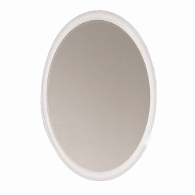 Зеркало Marka One Art Arrondi/Bonne 60 белое LED подсветка У73235 Водяной