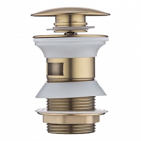Донный клапан 1 1/4" Swedbe Select 0005GO золото