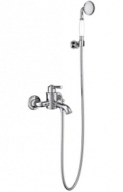 Смеситель для ванны/душа (короткий излив) Aquatek Классик AQ1549CR хром латунь