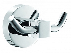 Крючок 2-ой Azario Nessy AZ-73105 хром