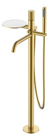 Смеситель для ванны/душа (короткий излив) Boheme Stick Matt Gold Touch 129-MG.2 matt gold латунь Водяной