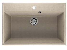 Мойка для кухни Ulgran Quartz Forte 760 Forte 760-03 прямоуг. 76х51 глуб. 20см вып. 3 1/2" (врезная) десерт