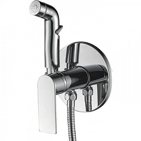 Смеситель для унитаза Haiba HB505 HB55505 с гигиеническим душем хром латунь